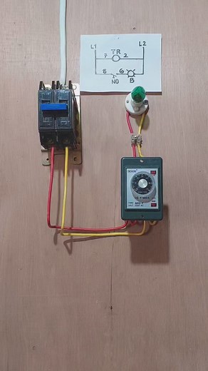 12K views · 173 reactions | On delay timer wiring #fbreels #fbreelsvideo #viralreelsfb #reelsfb #electricaltutorial #reels #everyone | Electrical Tutorial | Facebook