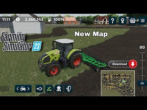 Fs23 mods - New Field Create Cultivator | Glowne Map