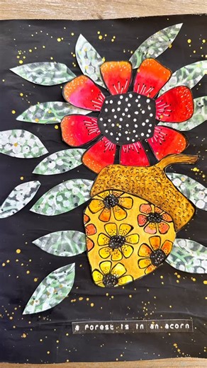 Look at what our talented Joni has dreamed up! Her painty prowess is vivid and whimsical!!! Here she features the Autumnal Vibes art printable https://www.anncorbierescottdesigns.com/printables/p/autumnal-vibes Let us be inspired by her and play with the Autumnal Vibes art printable Pop in Paint Party 9am AZ time LIVE On anncorbierescottdesigns FB page #anncorbierescottdesigns #autumnalvibes #mixedmedia #artjournaling #popinpaintparty #letsgetartsy | Ann Corbiere Scott designs