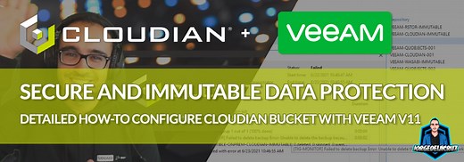 Veeam: Detailed How-To Create a Secure and Immutable Backup Repository using Cloudian and Veeam v11 - The Blog of Jorge de la Cruz