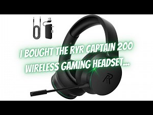 RYR Captain 200 Wireless Headphones! They Work on PC, PlayStation and Xbox!