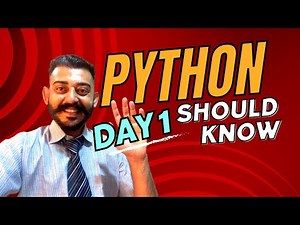 Python Introduction | Day 1 | Best | Python Training in Chandigarh | #no1institute