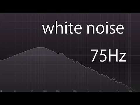 12 Hours of 75Hz White Noise for Deep Work and Relaxation
