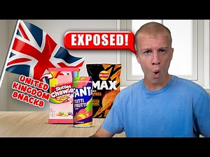 Exposing The Most EXOTIC Snacks From The UK & Other Countries | GuyKaleb