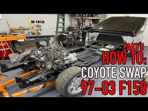 HOW TO: Coyote swap a 97-03 F150 Part II *engine mock up