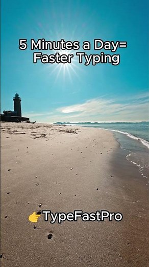 5 Minutes a Day = Faster Typing⌨️