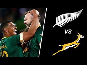 SPRINGBOKS DOMINATE THE ALL BLACKS! (New Zealand vs South Africa Rugby Championship 2025 Review)