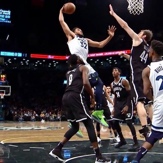 349K views · 1K reactions | The BEST DUNKS by Karl Anthony Towns this season! Minnesota Timberwolves x Denver Nuggets, 10:30pm/et tonight on TNT | NBA | Facebook