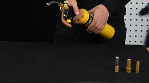Watch How to install the torch on the propane cylinders on Amazon Live