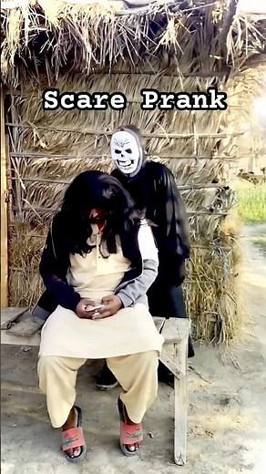 OMG !Ghost Attack Prank Gone a Wild 🦍😂 #shorts #funny #prank #scareprank