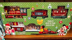 All Aboard This Mickey Mouse And Friends Disney Parks Holiday Train Set Available In Magic Kingdom! | Chip and Company