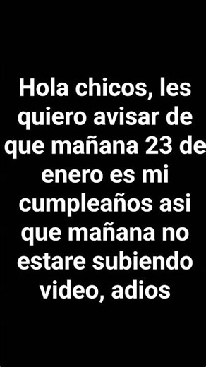 mañana es mi cumpleaños‪@DoggyYT-b8p‬ ‪@chance-k4d_777‬ ‪@ෆpierro_the_freack_circusෆ‬