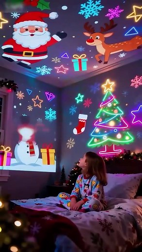 16K views · 158 reactions |  Instant Holiday Magic! – LED Christmas Projection Lamp ✨ Want to create a festive atmosphere in seconds? This dynamic projector fills your space with 16 swirling holiday patterns—transforming any room into a winter wonderland! ✔️ 16 FESTIVE PATTERNS – Snowflakes & Santa designs ✔️ DUAL POWER MODE – USB powered for home & car use | Witintroduce | Facebook