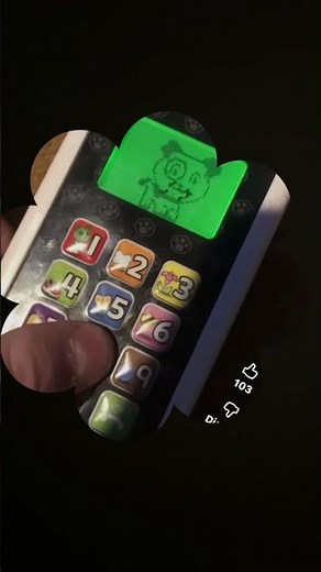 Leapfrog Chat and count ￼cell phone low battery 🪫