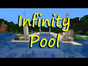 How to Make a Minecraft Infinity Pool - Tutorial