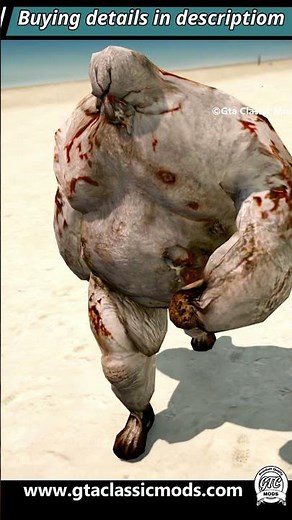 GTA 5: Big Cancer Zombie Ped Mod for Fivem | Zombie peds for Fivem Gta 5 | #gta5 #fivemrp #fivem