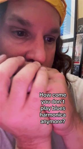 Well because I played that stuff for about eight years straight every single day lol. It taught me lots. It also taught me how to evolve and play over all kinds of chord changes. Here's some with no band. Wicked timekeeping is needed. #harmonica #harmonicatok #bluesharp #lipallowance