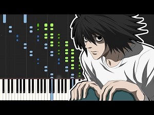 Death Note Op - The World (Piano Tutorial)