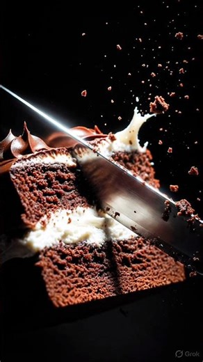 “Oddly Satisfying Cake Cutting ASMR 🍰 | Perfect Smooth Knife Slices!” #asmr #shorts