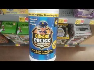 Grease police all purpose cleaner at Wal-Mart