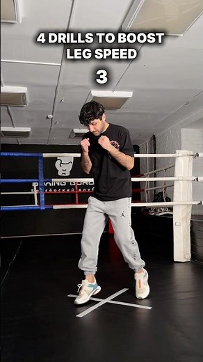 5 Drills to boost leg speed✔️#boxing #boxingcoach #boxer #boxingtraining #footwork