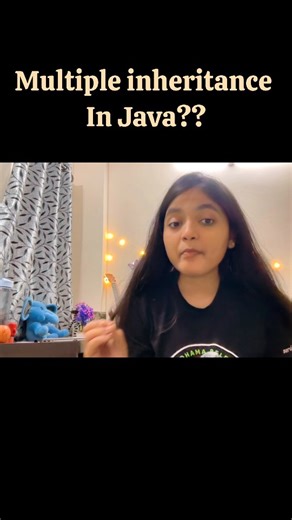 Ekta Agrawal on Instagram: "Is multiple inheritance possible in Java? One of the most common interview questions in OOPs is: "Why does Java not support multiple inheritance of classes?" The answer lies in avoiding complexity and ambiguity. Here is the breakdown: 1️⃣ The Diamond Problem 💎 If Class D inherits from both Class B and Class C, and both have a method print(), which one does D inherit? The compiler gets confused about which version to execute. This is the "Deadly Diamond of Death." 2️⃣