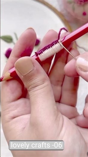 Super Satisfying Flower Embroidery | Easy Floral Stitch Tutorial for Beginners | Viral 2025