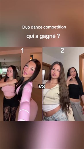 partie 3. Duo dance competition challenge. qui a gagné