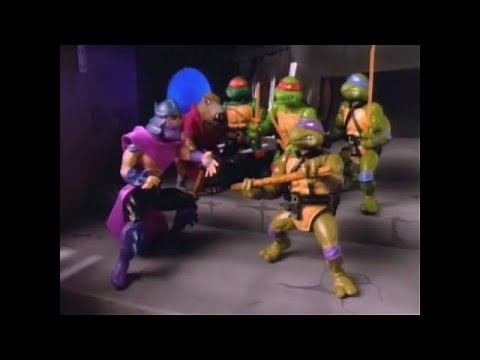 Teenage Mutant Ninja Turtles - Playmates Toy Commercial Collection V.1