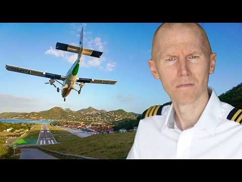 Plane Misses Runway and Hits Helicopter