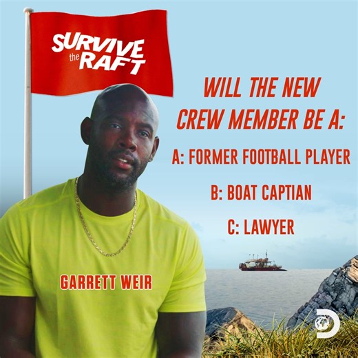 7.4K views · 114 reactions | Will Garrett be chosen to replace one of the original team members?  #SurvivetheRaft  Sundays at 9p ET | Discovery | Facebook