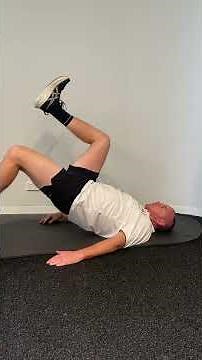 How to do a Single Leg Foam Roller Hamstring Bridge