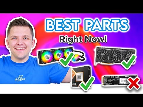 Best PC Parts Right Now! 👀 [Best Cases, Coolers, GPUs & More!]
