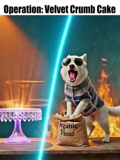 Operation: Velvet Crumb 🏎️🍰 Turbo Chef Puppy vs. The Volcano Cake!