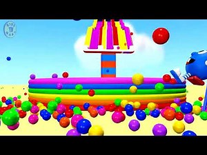Giant 3D Slides For Children On The Mr Eggie