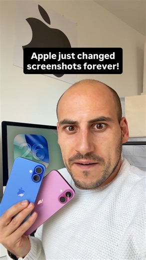 Niels | Apple & iPhone Expert | iOS 26 now introduces some incredible new features when taking a screenshot using the power of Visual Intelligence and Apple Intelligence!... | Instagram