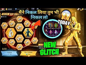5 SPINS ONLY - UNLOCK GOLDEN CRIMINAL BUNDLE | SPIN TRICK & EVENT GUIDE - GARENA FREE FIRE