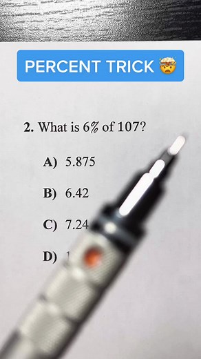 Quick Math Trick for Percentages