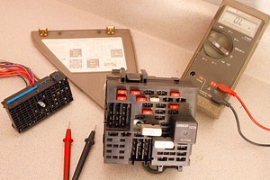 Cheap Fuse Panel from a Salvaged Vehicle