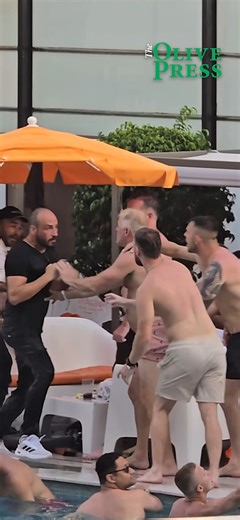 507K views · 1K reactions | Brawl at Benidorm swimming pool between bouncers and a stag party - who's at fault? | Olive Press Newspaper | Facebook