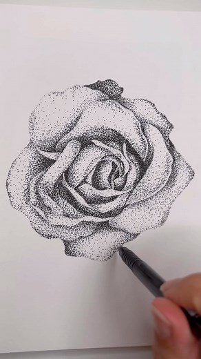11K views · 55 reactions | New tutorial is available for my students.  If you want to know more about this tutorial and how to get access leave a comment “Dots” and I will send you information 殺 This stippling method is great for understanding tonal values and use this practice in realistic painting 朗 #stippling #stipplingart #patreon #patreoncreator #roseart #rosedrawing | Kristine ART | Facebook