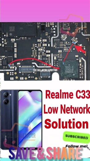 Realme C33 4g netwark problem| No service emergency calls solution