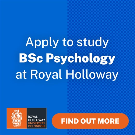 10K views | Study Psychology at Royal Holloway. Focus on the skills that matter for a career exploring minds and improving lives. | Royal Holloway, University of London | Facebook