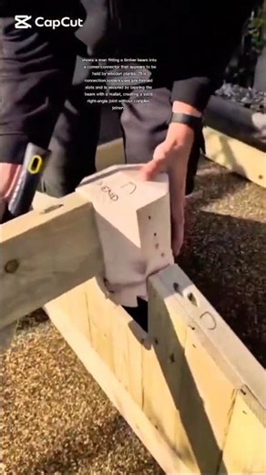 connecting timber beams professionally