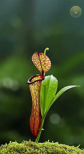 Pitcher Plant Opening Trap Time-Lapse | Carnivorous Nature 🦟
