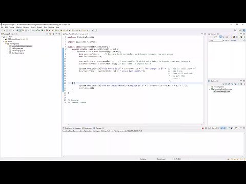 Java Lab: House Real Estate Summary