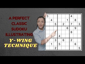 How to spot the Y-wing technique in classic sudokus?