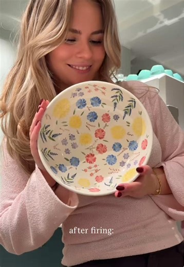 Spring Ceramic Painting Ideas with Flowers