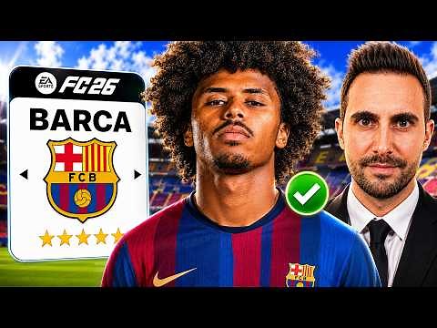 I'm rebuilding Barcelona with REALISTIC transfers