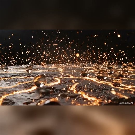 OLED PARADISE: Fire & Glass in The Void ASMR 🌑🔥 @CalmSnipASMR